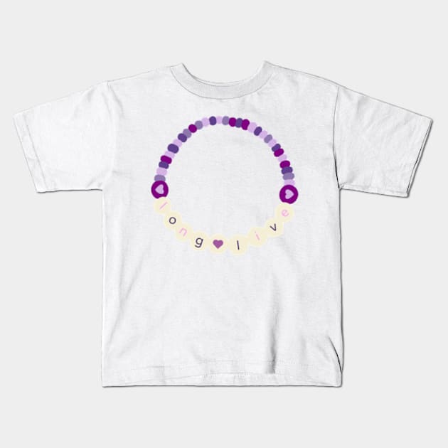 Long live Friendship Bracelet Kids T-Shirt by canderson13